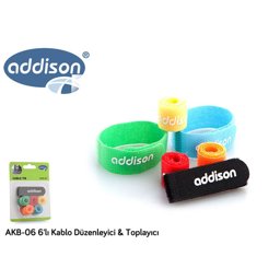 Addison AKB-06 6'lı Kablo Düzenleyici - Toplayıcı resmi