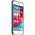 Apple iPhone 8 Plus Deri Kılıf Gece Mavisi - Mqhl2zm/A (Apple Türkiye Garantili) resmi