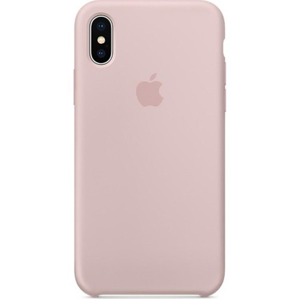 Apple iPhone X Silikon Kılıf Kum Pembesi - Mqt62zm/A (Apple Türkiye Garantili) resmi