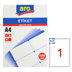 Aro AE-2001 Beyaz Sevkiyat ve Lojistik Etiketi 199.6 x 289.1 mm Tekli (100 Sayfa) resmi