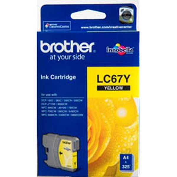 Brother Lc67y Sarı Kartuş 325 Sayfa resmi