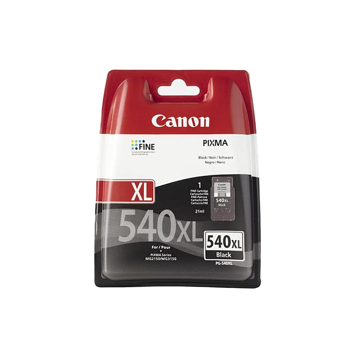 Canon PG-540XL Orijinal Siyah Mürekkep Kartuşu (5222B005) - 600 Sayfa resmi