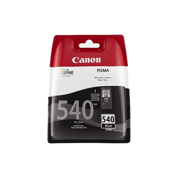 Canon PG-540BK Orijinal Siyah Mürekkep Kartuşu (5225B005) - 180 Sayfa resmi