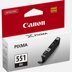 Canon 6508B001 CLI-551BK Siyah Kartuş 495 Sayfa resmi