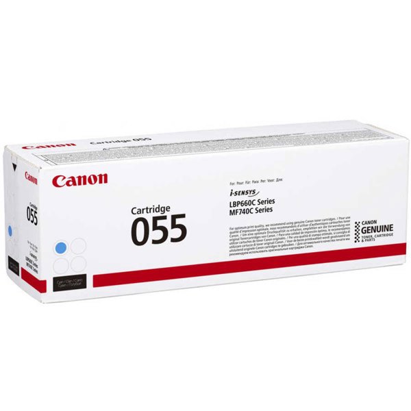 Canon CRG-055 Orijinal Mavi / Cyan Toner (3015C002) - 2100 Sayfa resmi