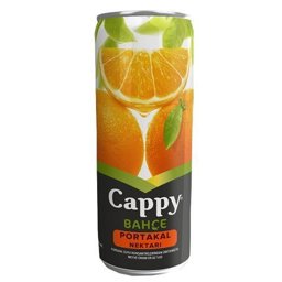 Cappy Meyve Suyu Portakal Teneke Kutu 250 ml 12'li Paket resmi