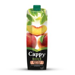Cappy Meyve Suyu Şeftali Nektarı 1 l 12'li Paket resmi