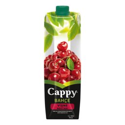 Cappy Meyve Suyu Vişne Nektarı 1 l 12'li Paket resmi