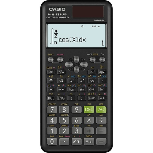 Casio FX-991ES Plus 2. Versiyon 10+2 Haneli 417 Fonksiyonlu Bilimsel Hesap Makinesi resmi