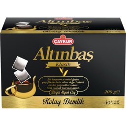 Çaykur Altınbaş Demlik Poşet Çay Klasik 40'lı Paket  resmi