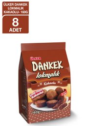 Ülker Dankek Lokmalık Kakaolu 160 g 8'li Paket resmi