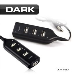 Dark Connect Master U24 4 Port USB Hub(DK-AC-USB24) resmi