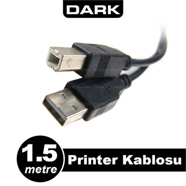 Dark DK-CB-USB2PRNL150 1.5Mt USB 2.0 Yazcı Kablosu resmi