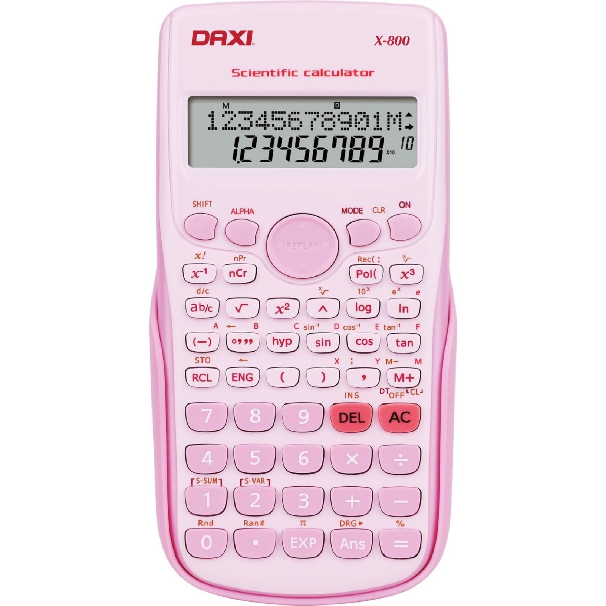 Daxi X-800 Pembe Bilimsel Hesap Makinesi resmi