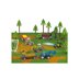 Siku 5699 Dirt Tracks and Forest Sikuworld Plastik Oyuncak Ormanlık Alan resmi