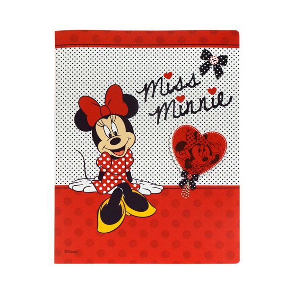 Minnie Mouse Sunum Dosyası 30 Yaprak Renkli Desen resmi
