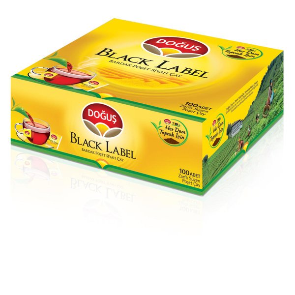 Doğuş Black Label Bardak Poşet Çay 2 g x 100'lü Paket resmi