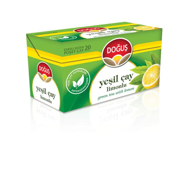 Doğuş Limonlu Yeşil Çay 20'li Paket resmi