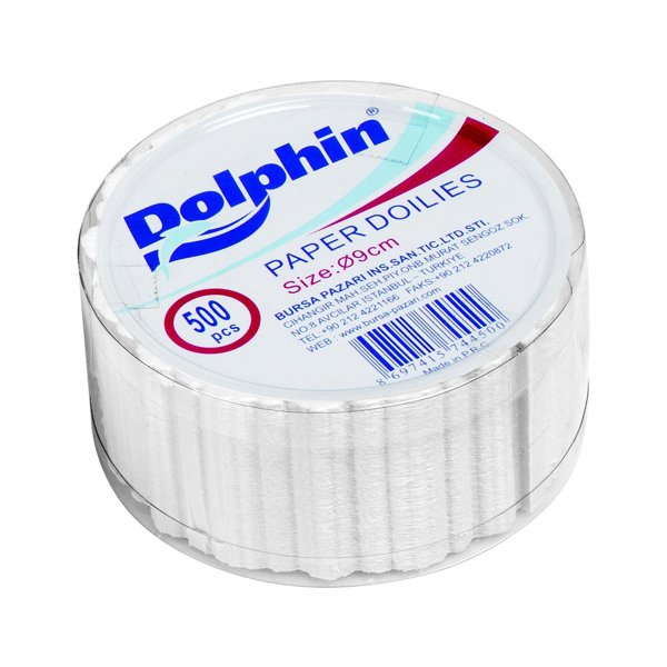 Dolphin Dantel Kağıt 9 cm 500'lü Paket resmi