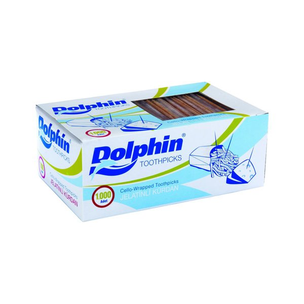 Dolphin Jelatinli Kürdan 1000'li Paket resmi