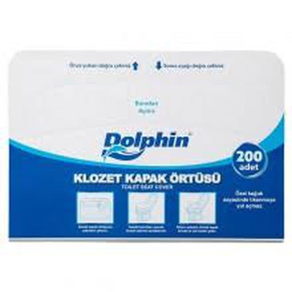 Dolphin Klozet Kapak Örtüsü 200'lü resmi