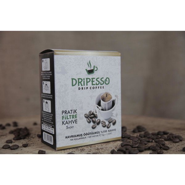 Dripesso Pratik Filtre Kahve 5'li Paket resmi
