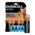 Duracell Ultra LR6 Alkalin AA Kalem Pil 4'lü resmi
