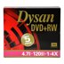 Dysan DVD+RW 4.7GB 4X Kalın Kutu 5'li Paket resmi