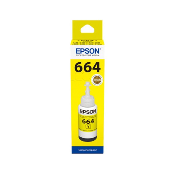 Epson T6644 Orijinal Sarı Şişe Mürekkep Kartuş (C13T66444A) - 70 ml resmi