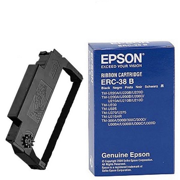 Epson ERC-38 B Orijinal Ribbon Yazıcı Şeridi - Siyah resmi