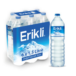 Erikli Su 1.5 l 6'lı Paket resmi