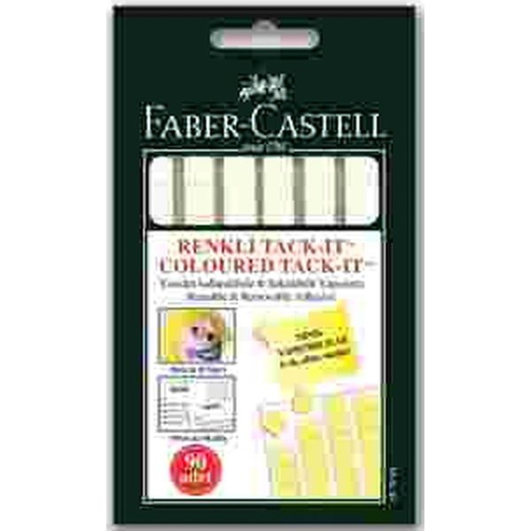 Faber-Castell Hamur Yapıştırıcı Tack-It 50 GR Renkli 18 70 93 [5130187093] resmi
