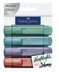 Faber-Castell Fosforlu Kalem 46 Yeni Metalik Renkler 4'lü Paket resmi