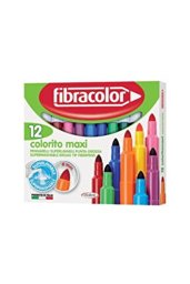 Fibracolor Colorito Maxi Keçeli Kalem 12'li Paket resmi