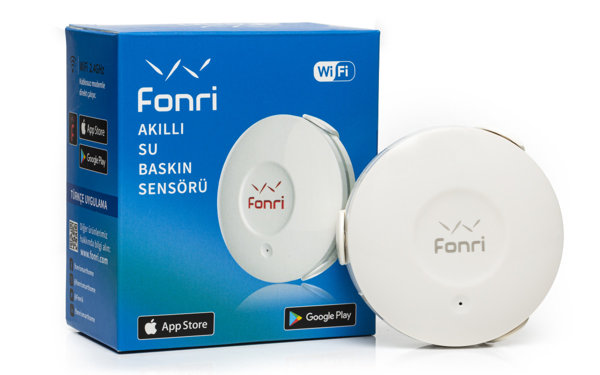 Fonri Wi-Fi Su Baskın Sensörü NAS-WS02W resmi