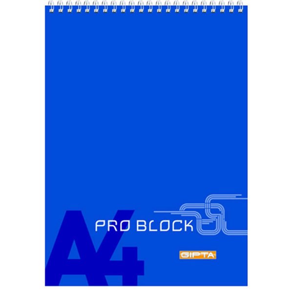 Gıpta 1398 Problock Bloknot A4 Karton Kapak Kareli 40 Yaprak  resmi