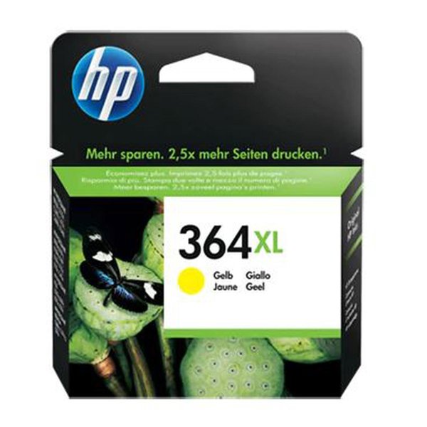 HP 364XL Orijinal Sarı Mürekkep Kartuşu (CB325EE) - 750 Sayfa resmi