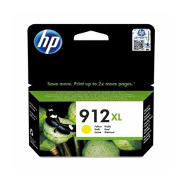 HP 912XL Orijinal Sarı Yüksek Kapasiteli Mürekkep Kartuşu (3YL83AE) resmi
