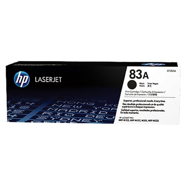 HP 83A Siyah Toner 1500 Sayfa CF283A %100 Distribütör Garantili resmi