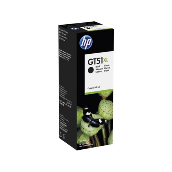 HP GT51XL X4E40AE Siyah Şişe Mürekkep Kartuşu 6000 Sayfa resmi