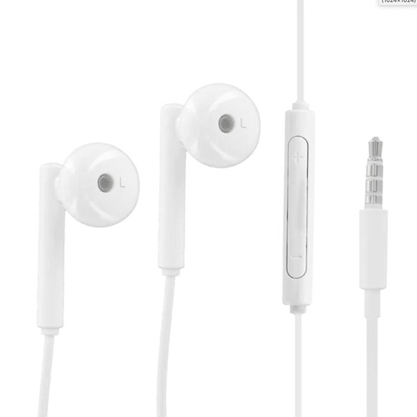 Huawei AM115 Mikrofonlu Kablolu Kulaklık - Beyaz (Huawei Türkiye Garantili) resmi