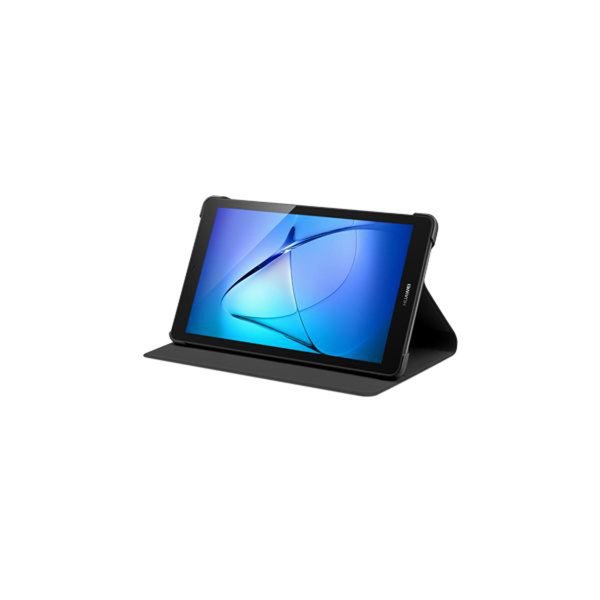 Huawei MediaPad T3 7" Kapaklı Standlı Orijinal Tablet Kılıfı Siyah resmi