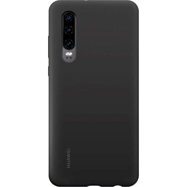 Huawei P30 Silikon Kılıf Siyah (Huawei Türkiye Garantili) resmi