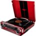 ION MUSTANG LP 4-in-1 Müzik Sistemi Pikap Kırmızı resmi