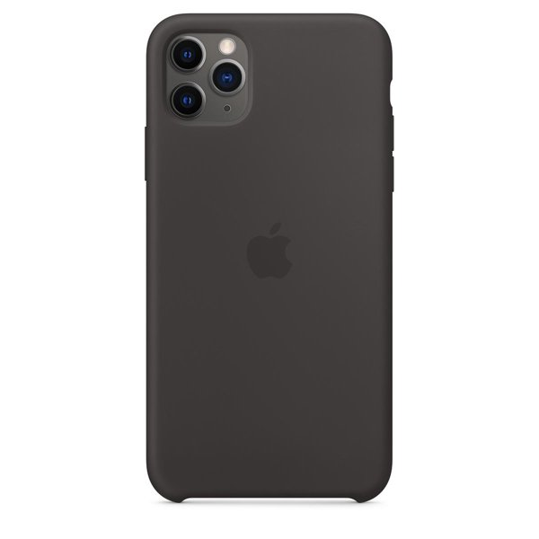 iPhone 11 Pro Max Silikon Kılıf Siyah - MX002ZM/A (Apple Türkiye Garantili) resmi