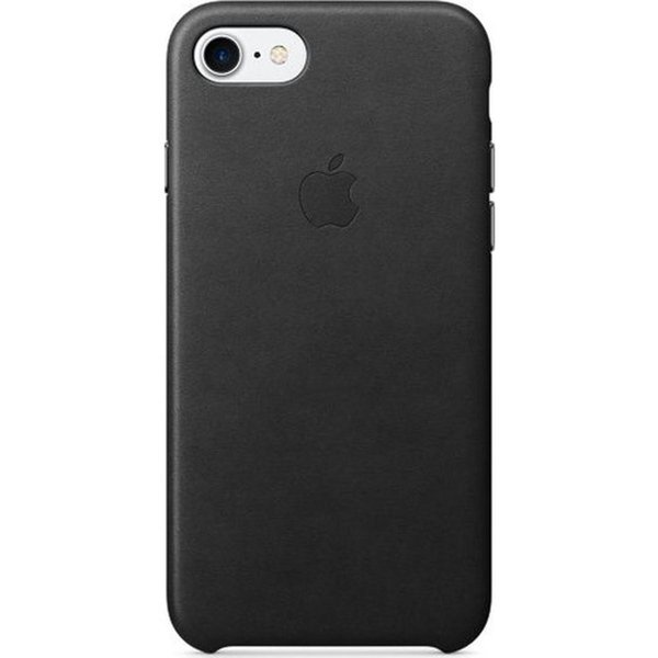 iPhone 8 / 7 Deri Kılıf Siyah - MQH92ZMA (Apple Türkiye Garantili) resmi