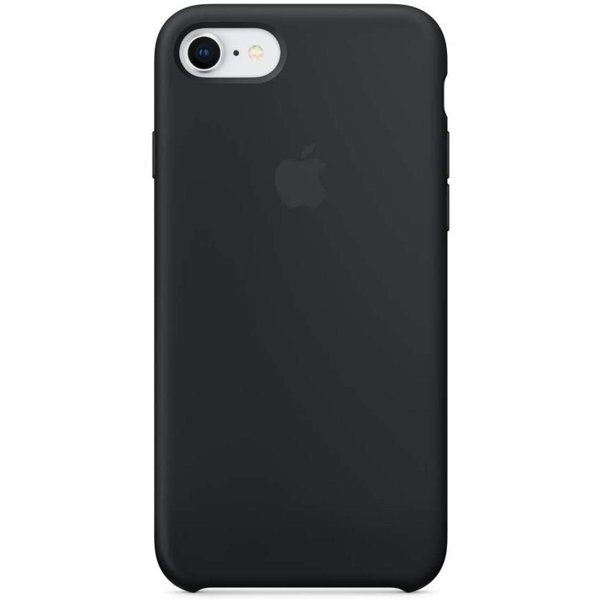 iPhone 8 / 7 Silikon Kılıf Siyah - MQGK2ZMA (Apple Türkiye Garantili) resmi
