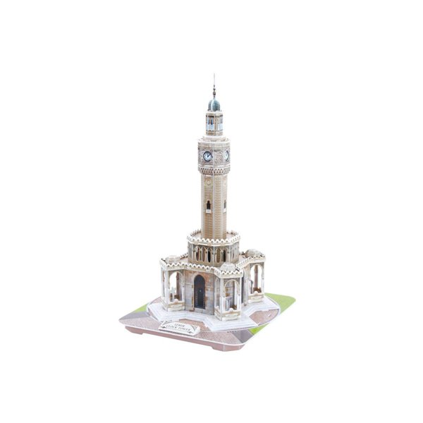 Cubic Fun 3D Puzzle İzmir Saat Kulesi 61 Parça resmi