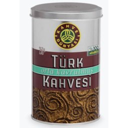 Kahve Dünyası Türk Kahvesi 250 g Teneke Kutu resmi