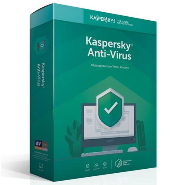 Kaspersky Antivirüs Programı 2019 Türkçe 2 Kullanıcı 1 Yıl resmi